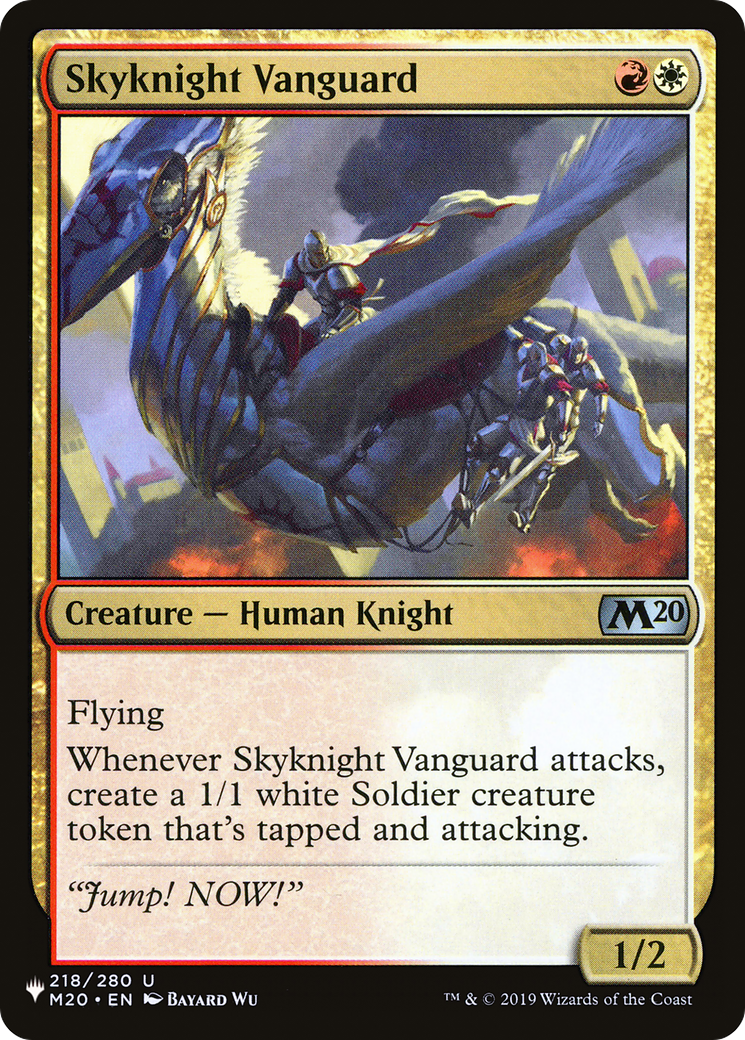 Skyknight Vanguard [The List Reprints] | Good Games Adelaide SA