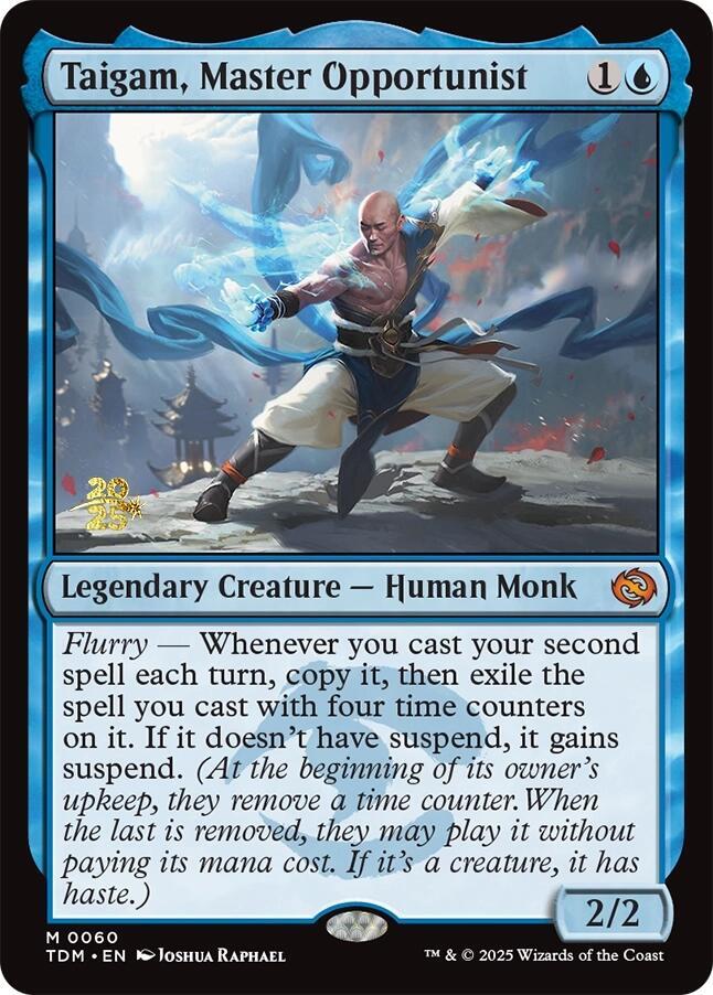 Taigam Master Opportunist 60 (Prerelease Cards)  - Foil | Good Games Adelaide SA