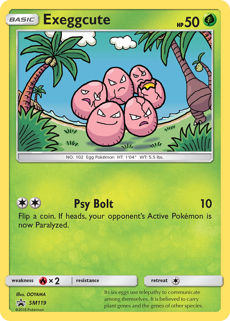 Exeggcute (SM119) [Sun & Moon: Black Star Promos] | Good Games Adelaide SA