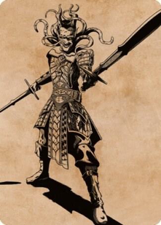 Zevlor Elturel Exile Art Card 78 81 78 (Art Series: Commander Legends: Battle for Baldur's Gate)  | Good Games Adelaide SA