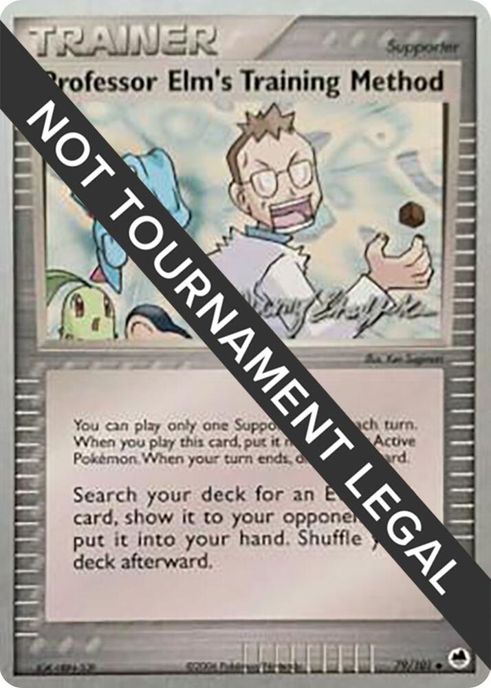 Professor Elms Training Method 2007 Jeremy Scharff Kim 79/101 (World Championship Decks)  | Good Games Adelaide SA