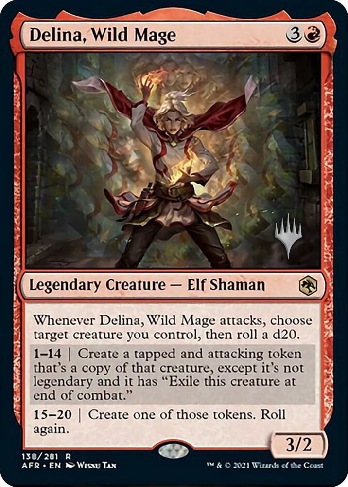 Delina Wild Mage 138 (Promo Pack: Adventures in the Forgotten Realms)  | Good Games Adelaide SA