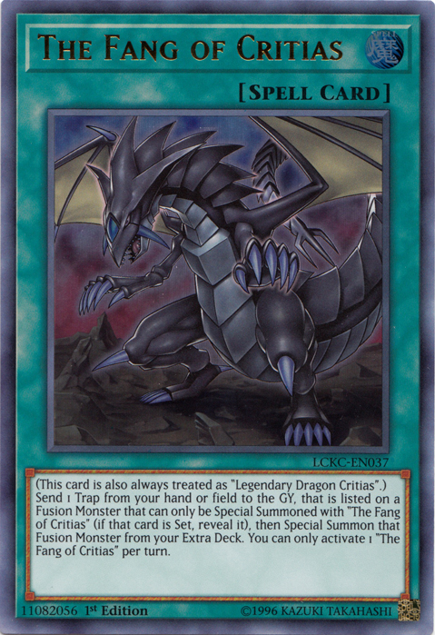 The Fang of Critias [LCKC-EN037] Ultra Rare | Good Games Adelaide SA