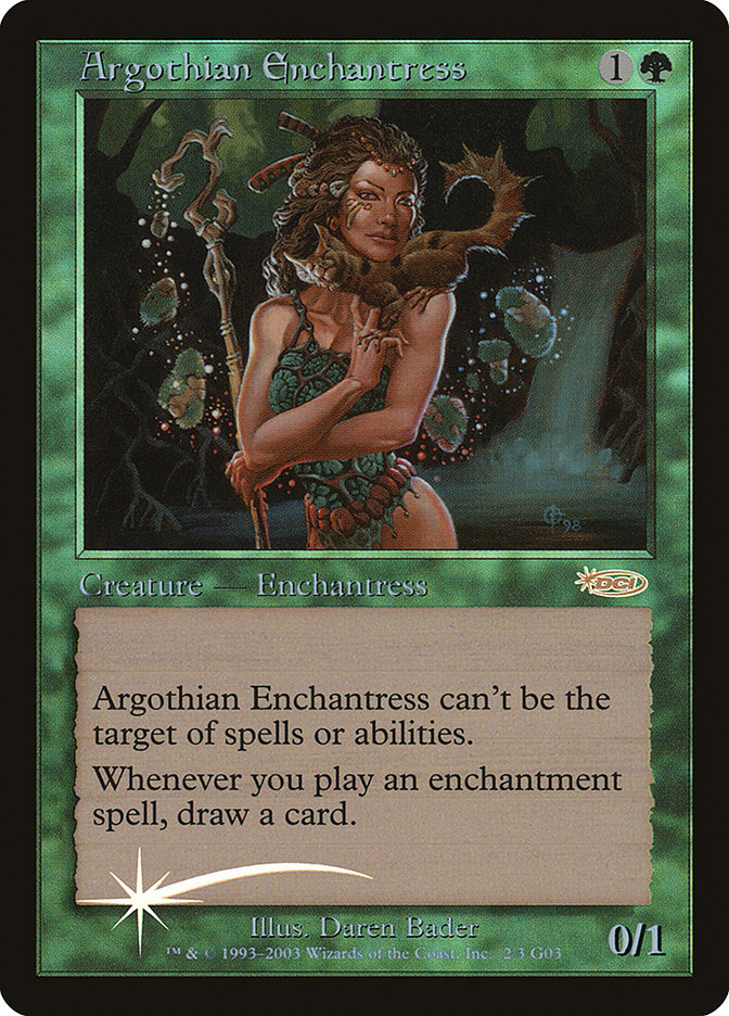 Argothian Enchantress [Judge Gift Cards 2003] | Good Games Adelaide SA