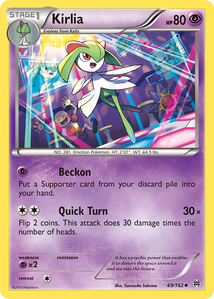 Kirlia (69/162) [XY: BREAKthrough] | Good Games Adelaide SA
