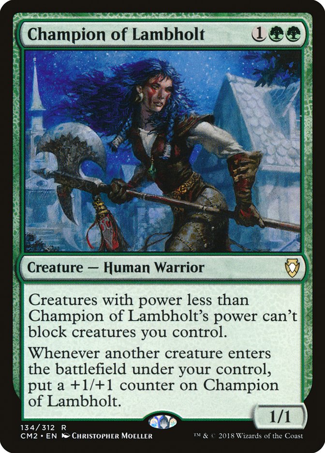 Champion of Lambholt [Commander Anthology Volume II] | Good Games Adelaide SA