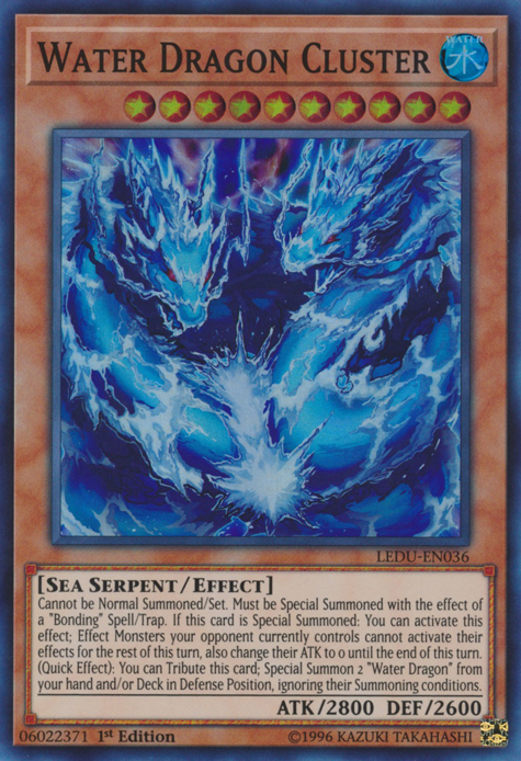 Water Dragon Cluster [LEDU-EN036] Super Rare | Good Games Adelaide SA