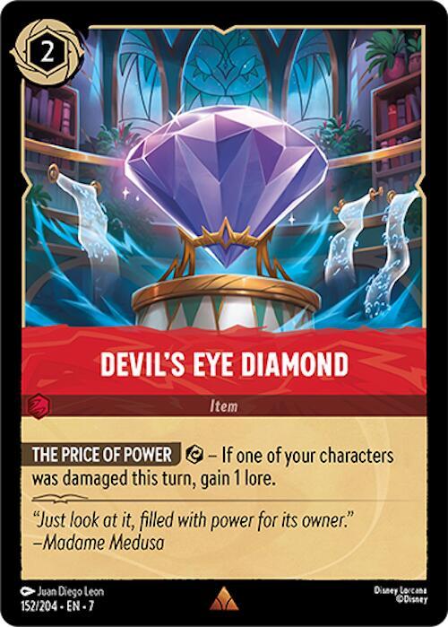 Devils Eye Diamond 152/204 (Archazia's Island)  | Good Games Adelaide SA