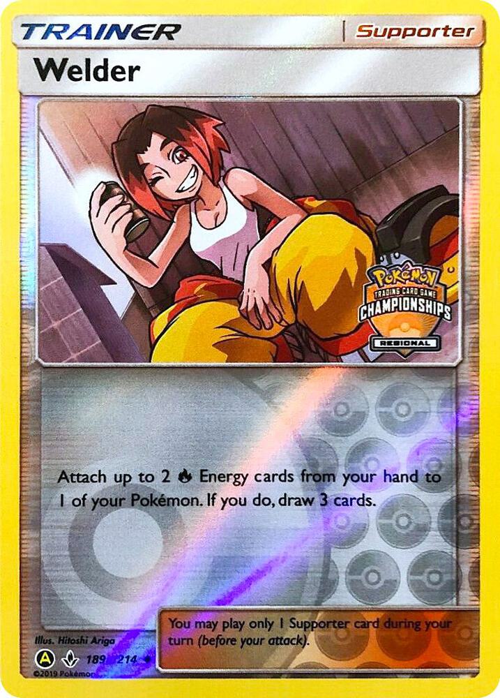 Welder 189a 214 Regional Championships 189a/214 (League & Championship Cards)  - Reverse Holofoil | Good Games Adelaide SA