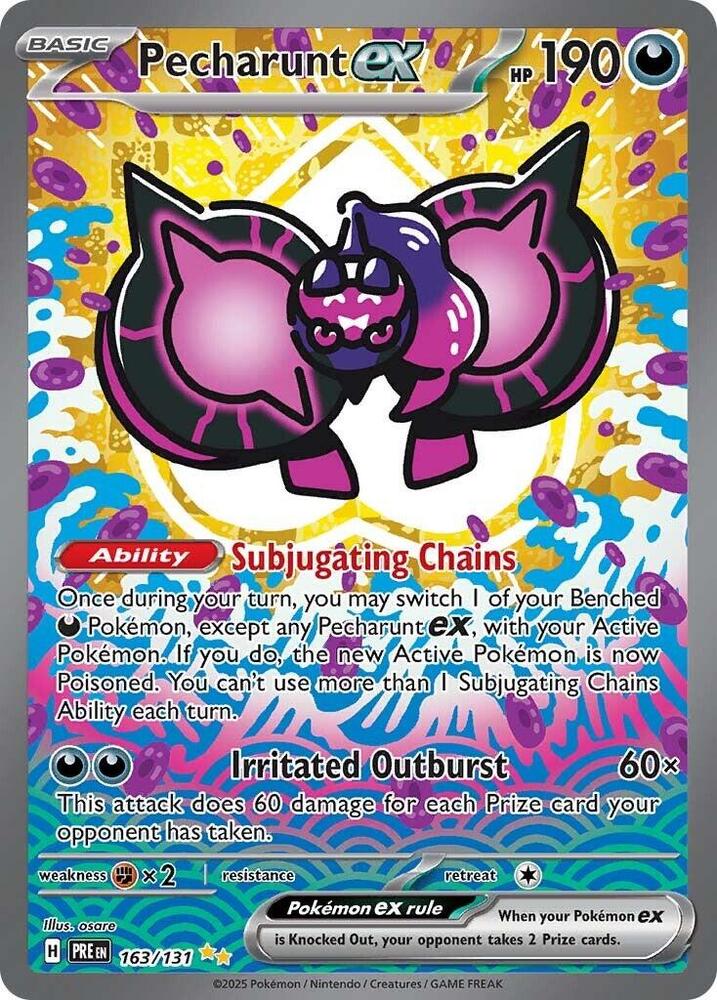 Pecharunt ex (163/131) [Scarlet & Violet: Prismatic Evolutions] | Good Games Adelaide SA