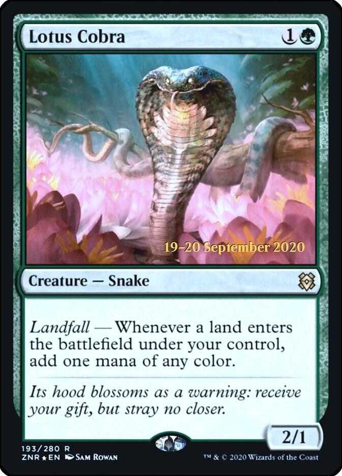 Lotus Cobra 193 (Prerelease Cards)  - Foil | Good Games Adelaide SA