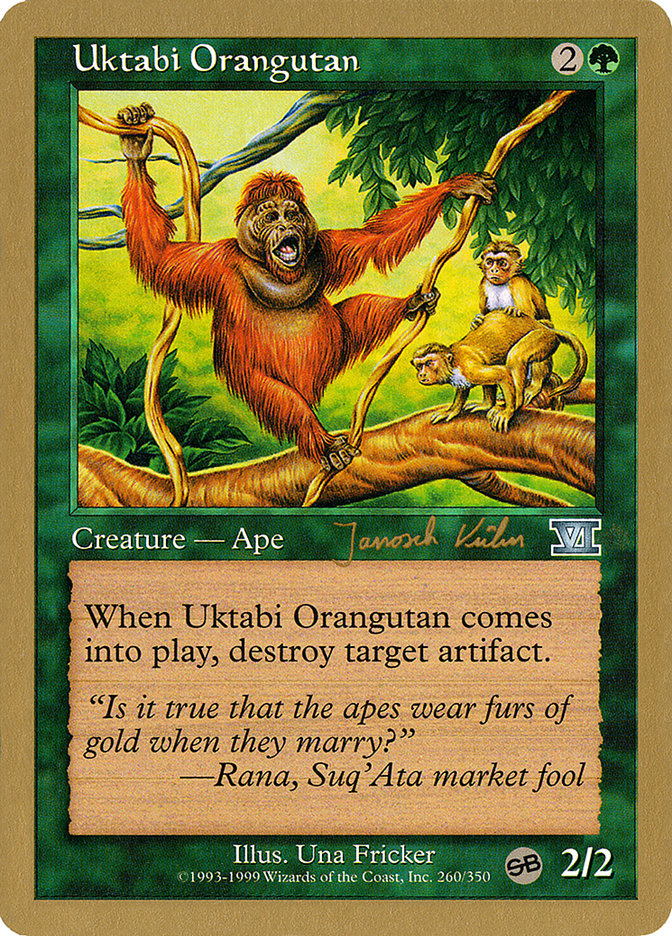 Uktabi Orangutan (Janosch Kuhn) (SB) [World Championship Decks 2000] | Good Games Adelaide SA