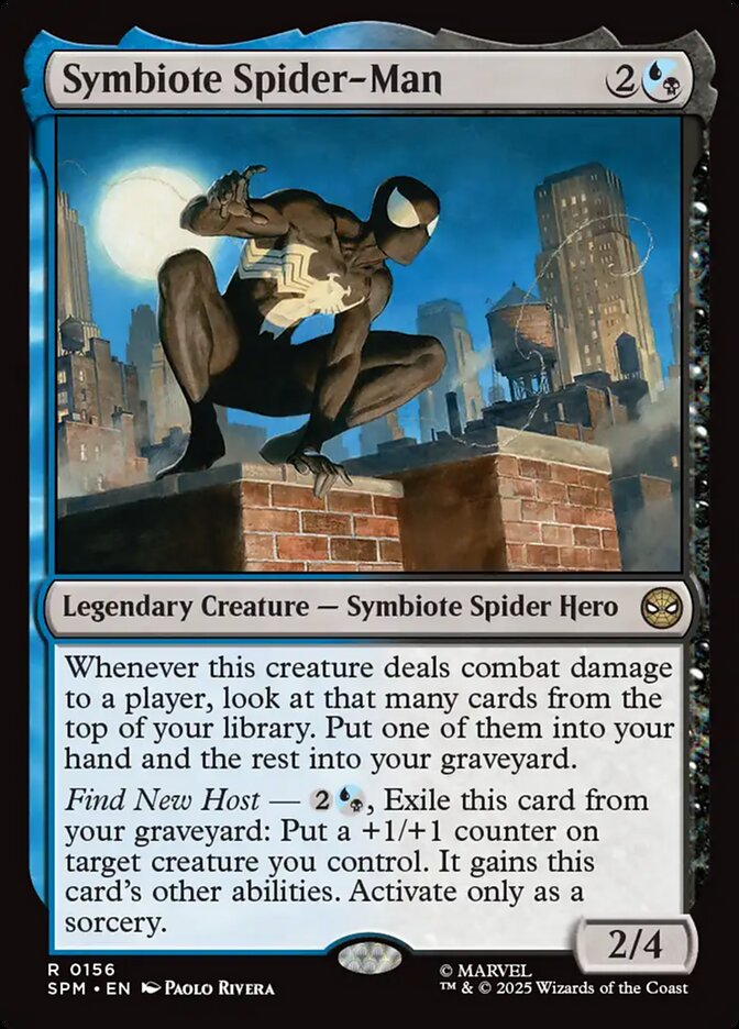 Symbiote Spider Man 156 (Marvel's Spider-Man)  - Foil | Good Games Adelaide SA