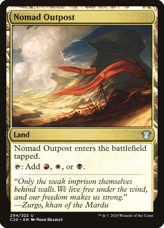 Nomad Outpost [Commander 2020] | Good Games Adelaide SA