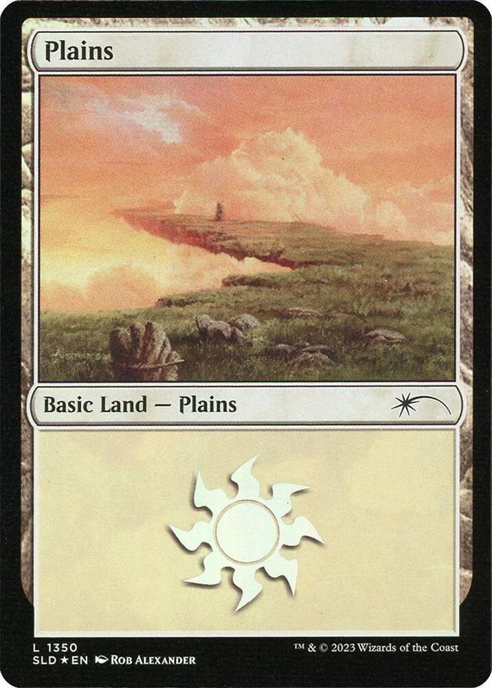 Plains 1350 1350 (Secret Lair Drop Series)  - Foil | Good Games Adelaide SA