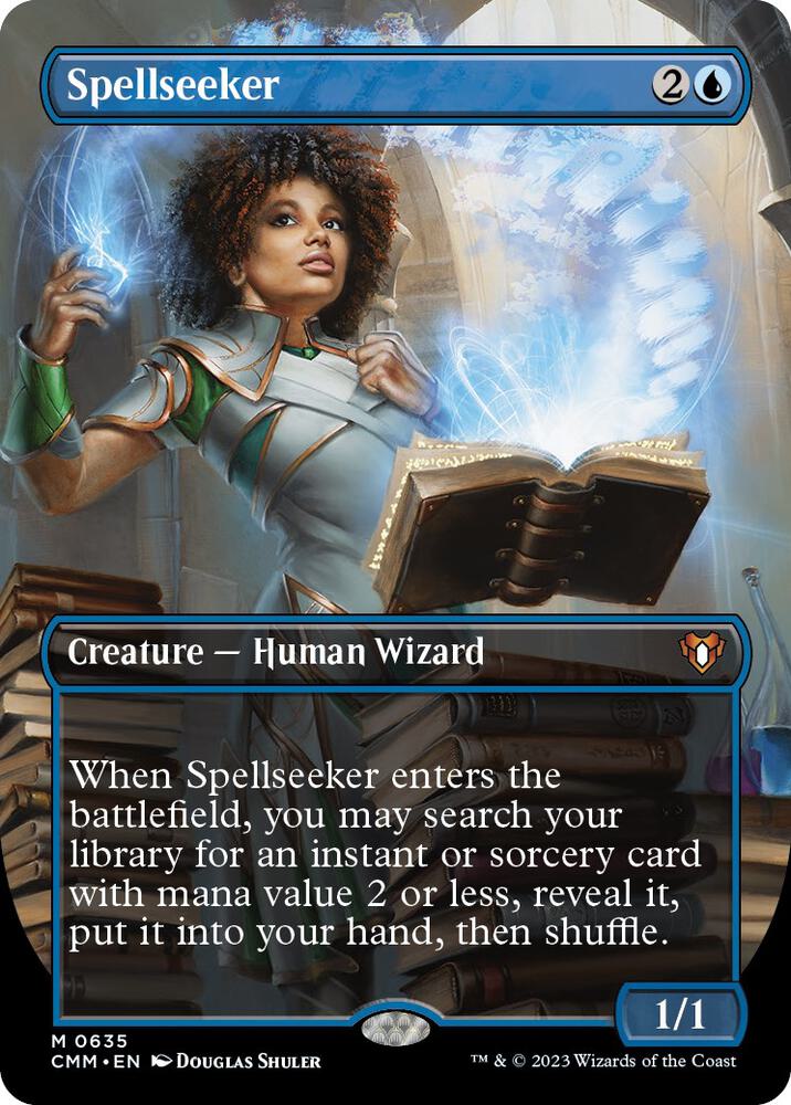 Spellseeker 635 (Commander Masters)  - Borderless | Good Games Adelaide SA