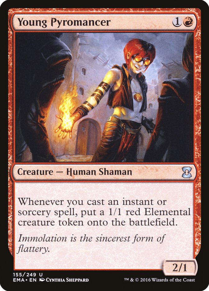 Young Pyromancer [Eternal Masters] | Good Games Adelaide SA