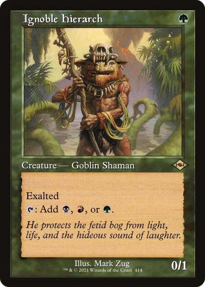 Ignoble Hierarch Retro Frame 414 (Modern Horizons 2)  | Good Games Adelaide SA