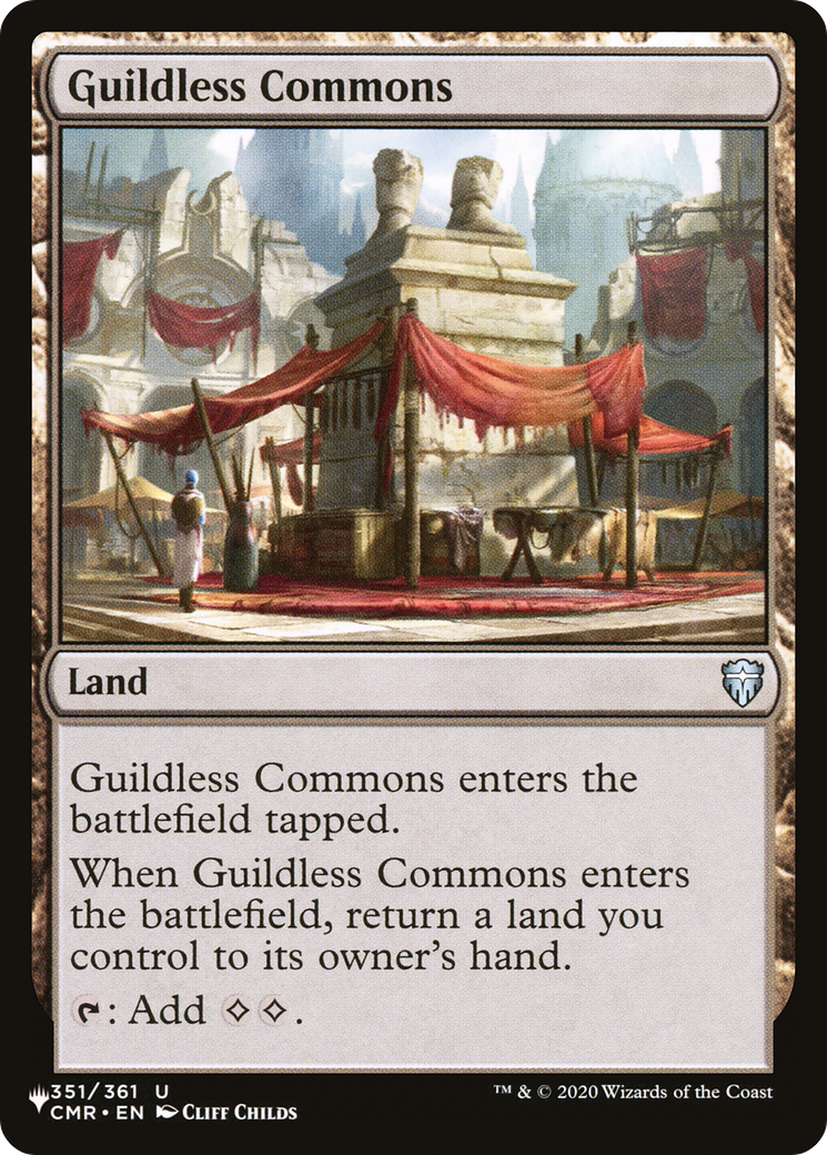 Guildless Commons [The List Reprints] | Good Games Adelaide SA