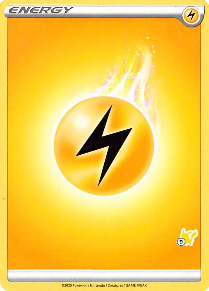 Lightning Energy 9 Pikachu Stamped  (Battle Academy 2022)  | Good Games Adelaide SA