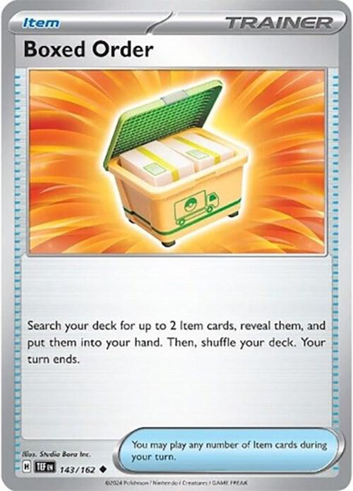 Boxed Order 143/162 (SV05: Temporal Forces)  - Reverse Holofoil | Good Games Adelaide SA