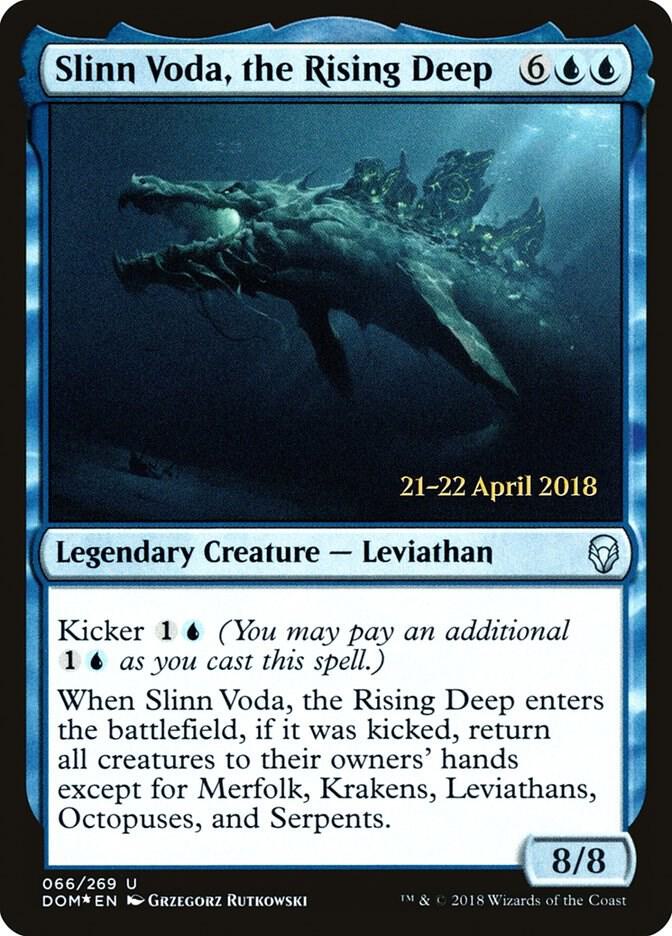 Slinn Voda the Rising Deep 66 (Prerelease Cards)  - Foil | Good Games Adelaide SA