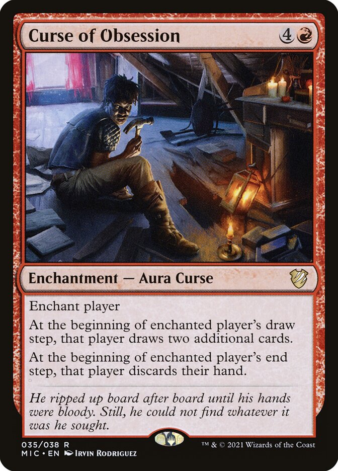 Curse of Obsession 35 (Commander: Innistrad: Midnight Hunt)  | Good Games Adelaide SA