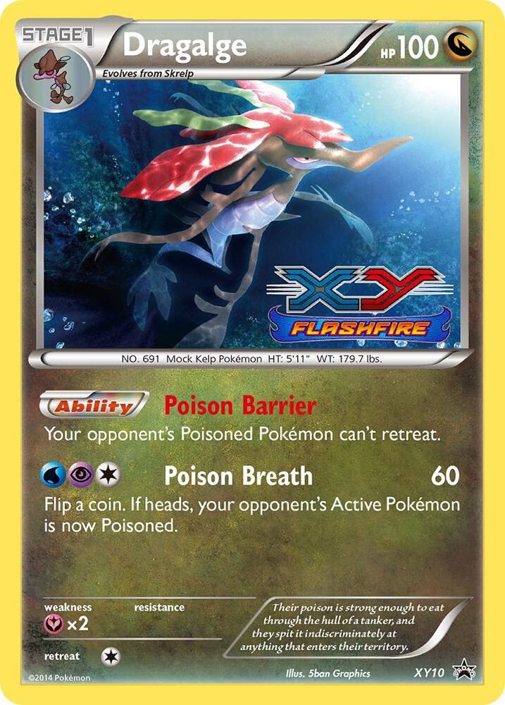 Dragalge Prerelease XY10 (XY Promos)  - Holofoil | Good Games Adelaide SA