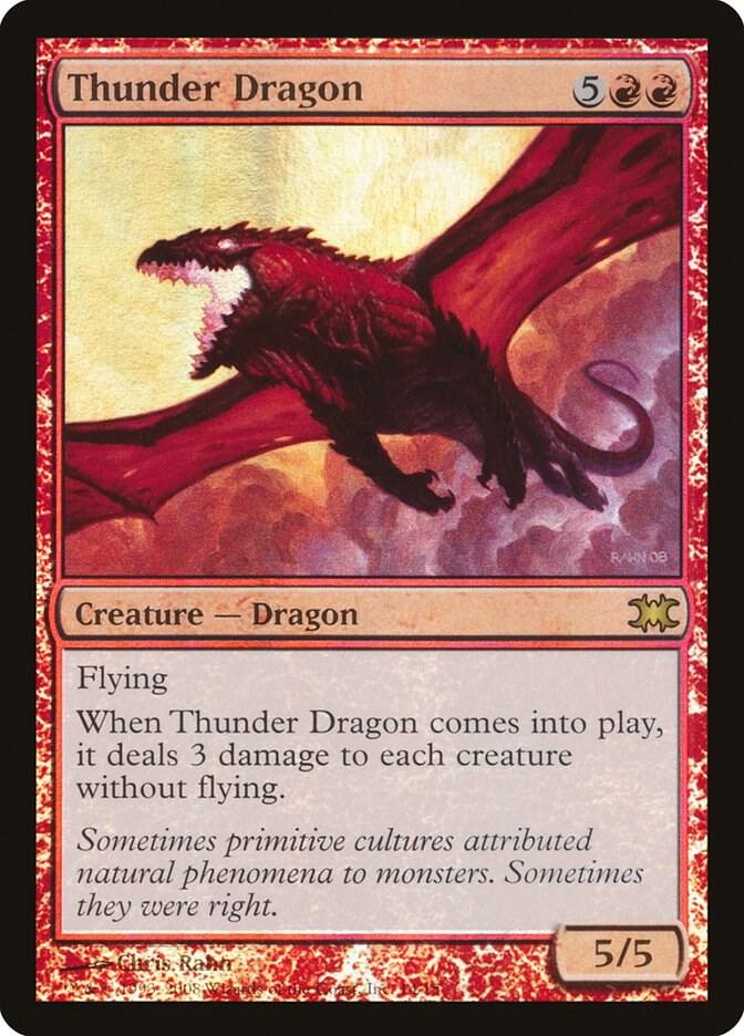Thunder Dragon 14 (From the Vault: Dragons)  - Foil | Good Games Adelaide SA