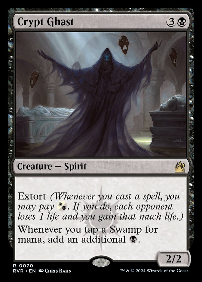 Crypt Ghast 70 (Ravnica Remastered)  - Foil | Good Games Adelaide SA