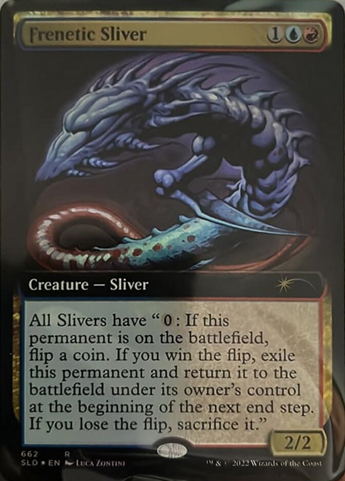 Frenetic Sliver (Extended Art) [Secret Lair Drop Promos] | Good Games Adelaide SA