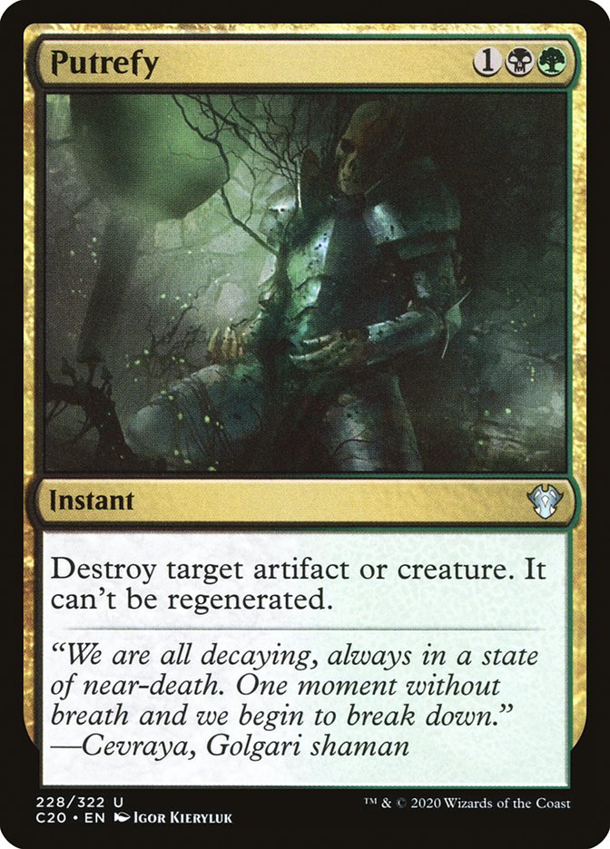 Putrefy [Commander 2020] | Good Games Adelaide SA