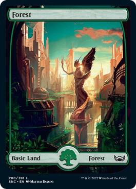 Forest 280 280 (Streets of New Capenna)  - Foil | Good Games Adelaide SA