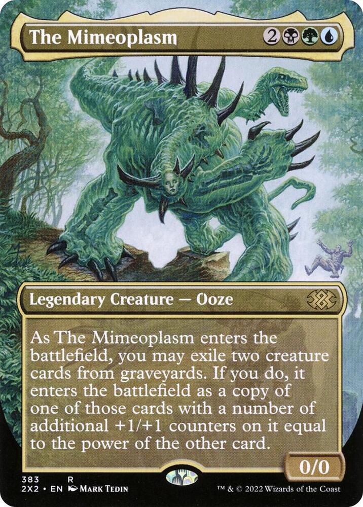 The Mimeoplasm Borderless 383 (Double Masters 2022)  - Foil | Good Games Adelaide SA