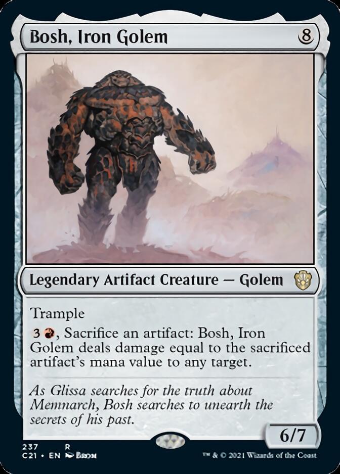 Bosh, Iron Golem [Commander 2021] | Good Games Adelaide SA