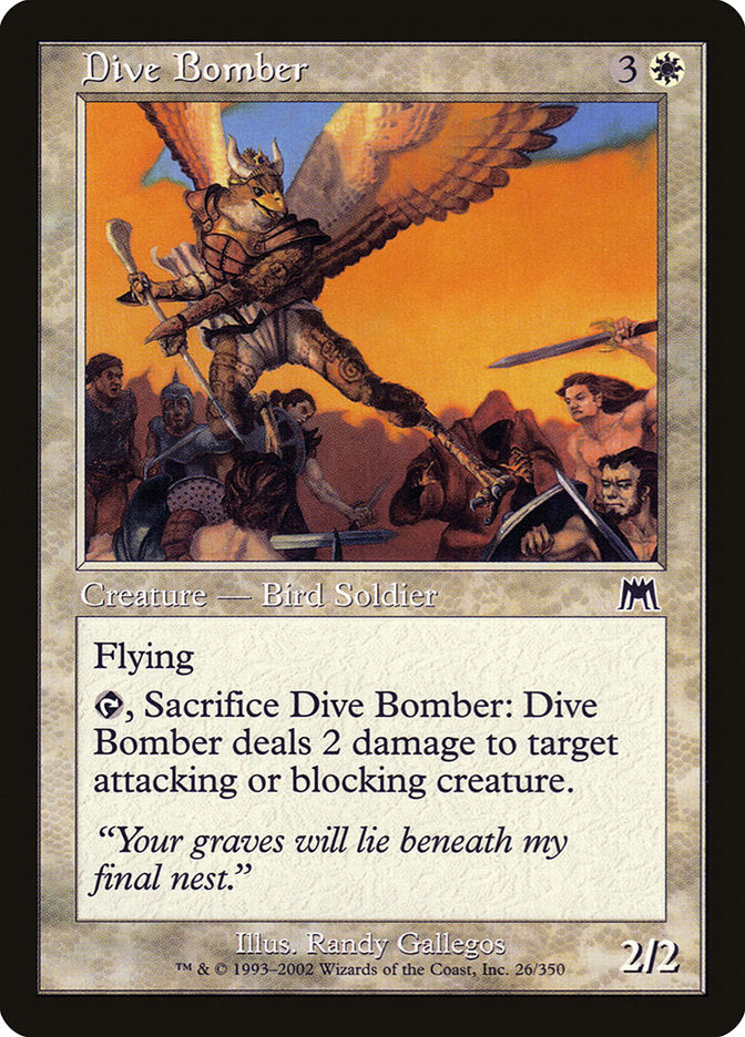 Dive Bomber 26 (Onslaught)  - Foil | Good Games Adelaide SA