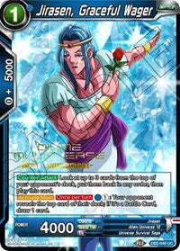 Jirasen, Graceful Wager (Divine Multiverse Draft Tournament) (DB2-049) [Tournament Promotion Cards] | Good Games Adelaide SA