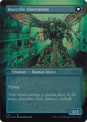 Delver of Secrets // Insectile Aberration (Borderless) [Secret Lair: From Cute to Brute] | Good Games Adelaide SA