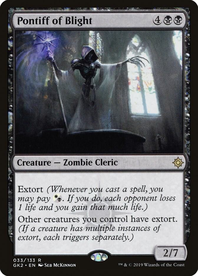 Pontiff of Blight 33 (Ravnica Allegiance: Guild Kits)  | Good Games Adelaide SA