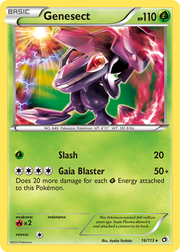 Genesect (16/113) [Black & White: Legendary Treasures] | Good Games Adelaide SA