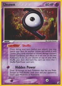 Unown (Z) (Z/28) [EX: Unseen Forces] | Good Games Adelaide SA