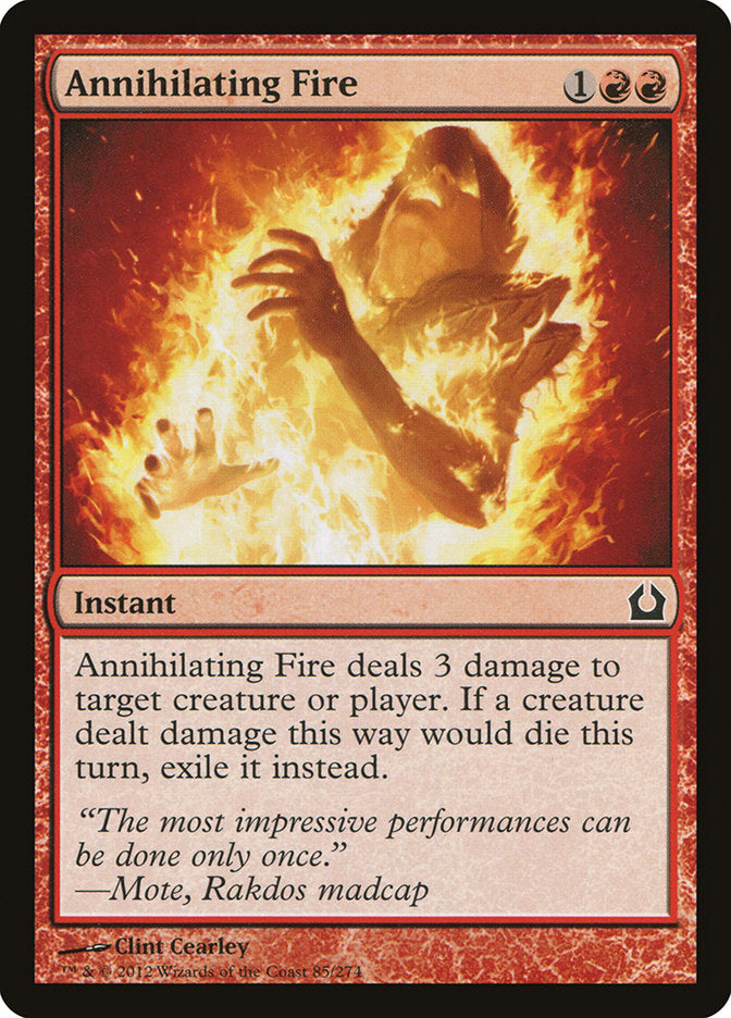 Annihilating Fire 85 (Return to Ravnica)  - Foil | Good Games Adelaide SA