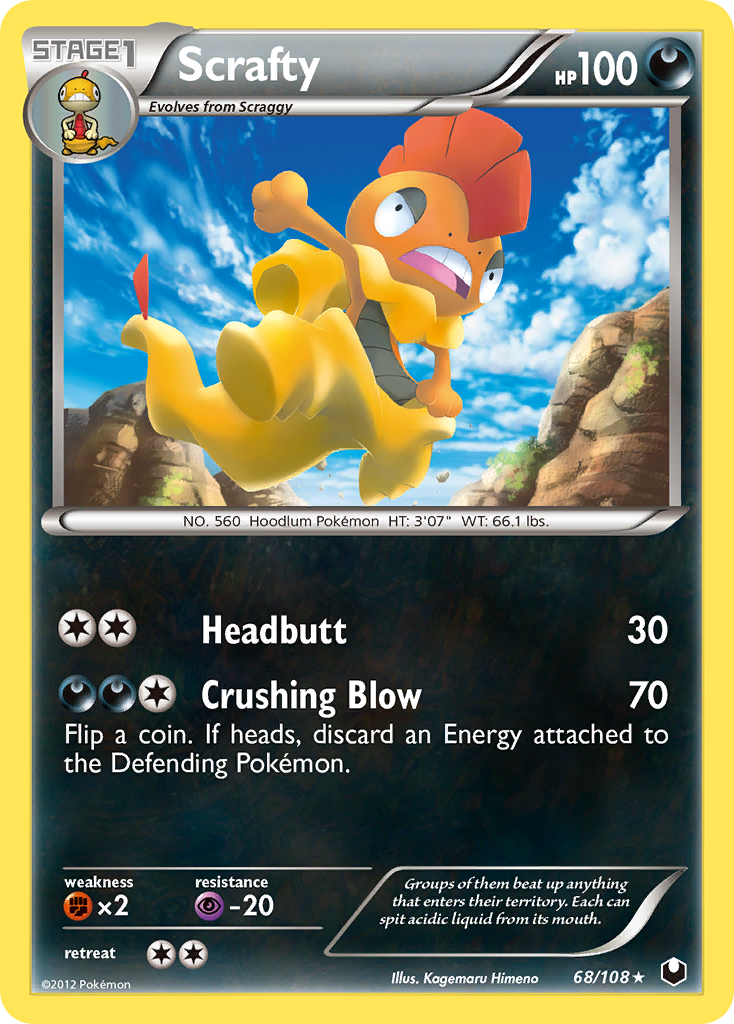 Scrafty (68/108) [Black & White: Dark Explorers] | Good Games Adelaide SA