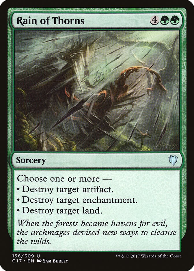 Rain of Thorns [Commander 2017] | Good Games Adelaide SA