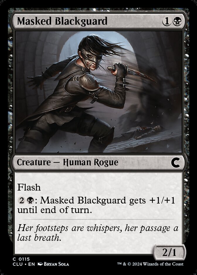 Masked Blackguard 115 (Ravnica: Clue Edition)  | Good Games Adelaide SA