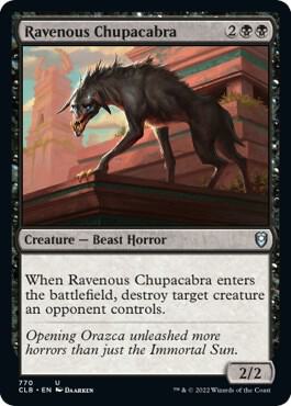 Ravenous Chupacabra 770 (Commander Legends: Battle for Baldur's Gate)  | Good Games Adelaide SA