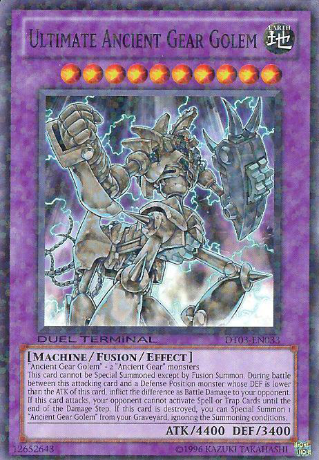 Ultimate Ancient Gear Golem [DT03-EN033] Common | Good Games Adelaide SA