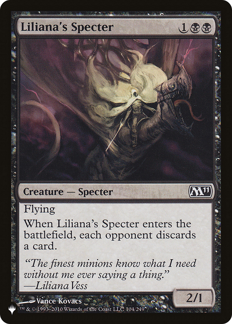 Liliana's Specter [The List Reprints] | Good Games Adelaide SA