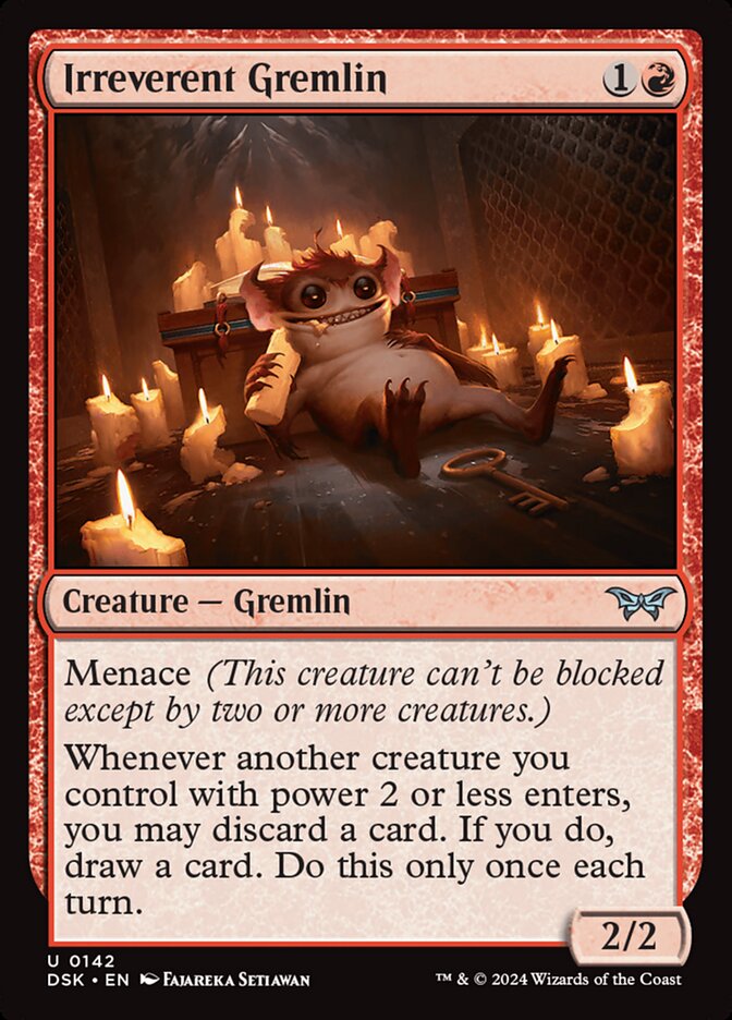 Irreverent Gremlin 142 (Duskmourn: House of Horror)  | Good Games Adelaide SA