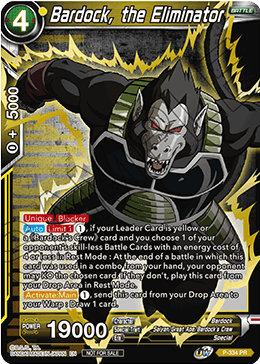 Bardock, the Eliminator (P-334) [Tournament Promotion Cards] | Good Games Adelaide SA